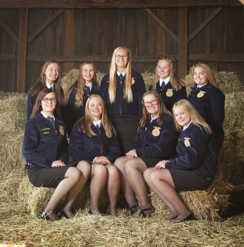 2019 HS Officer Team Photo